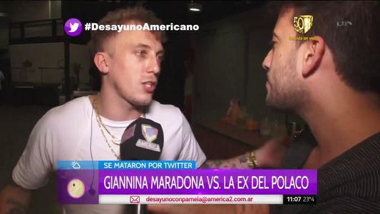 La sugestiva frase del Polaco sobre su amistad con Gianinna Maradona
