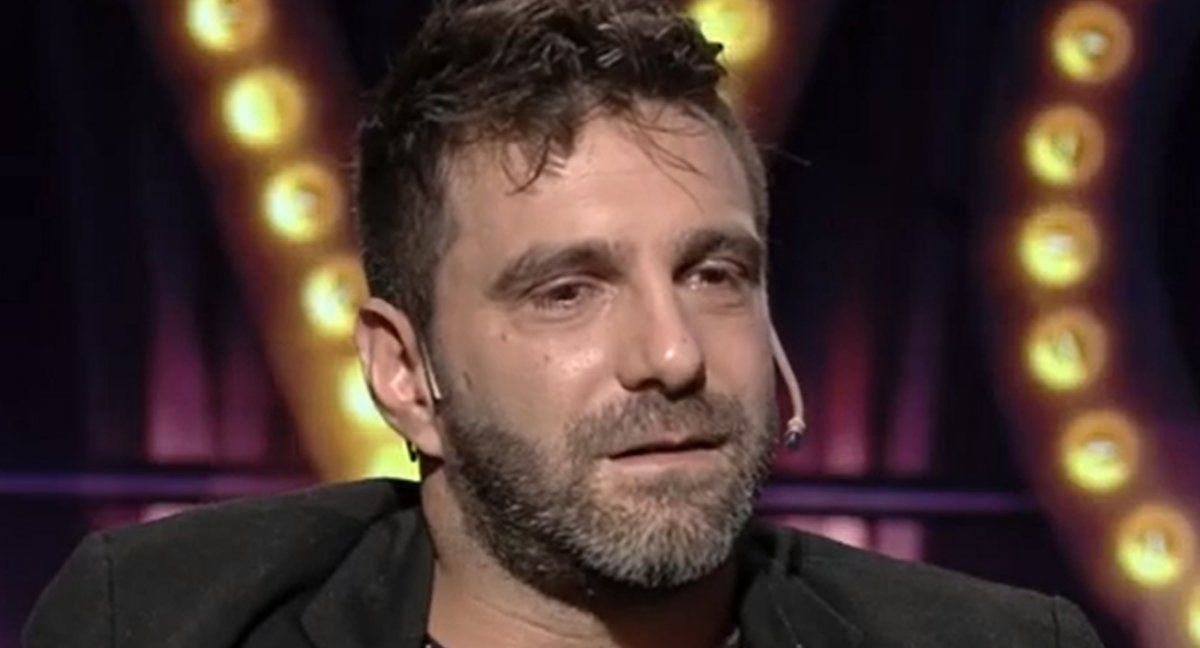 Santiago Caamaño lloró por Nazarena Vélez