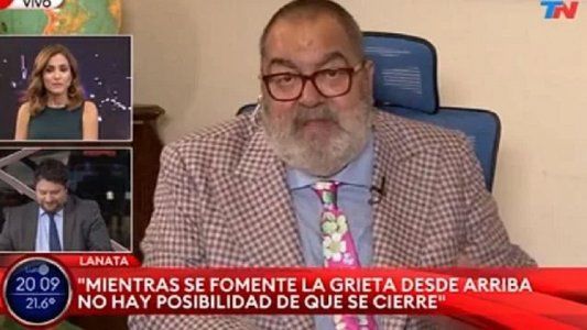 Jorge Lanata hizo un comentario machista al aire: Tiene un lindo culito la becaria