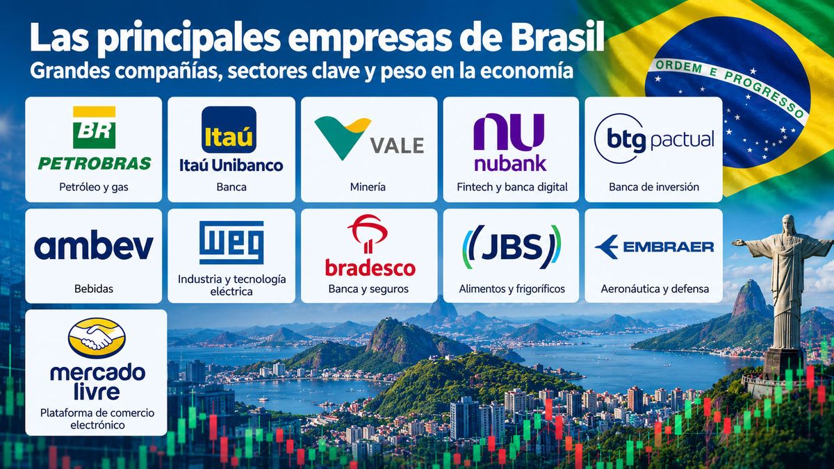 Las empresas principales brasileñas y la primera reacción de los mercados internacionales ante el triunfo de Lula. (foto: A24.com)