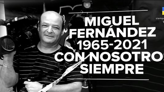 Dolor en América por la muerte de Miguel Fernández