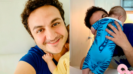 Diego Topa presentó a su hija, Mitai: Soñé con ser papá