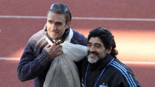 Batistuta le agradeció a Maradona, pero no será parte de su cuerpo técnico en Gimnasia