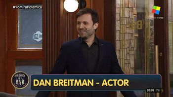 Dan Breitman, de la pista de Tinelli a la mesa de Polémica en el bar