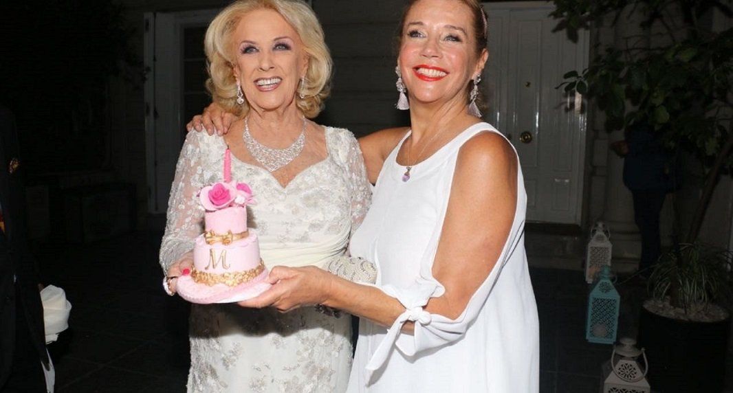 Mirtha Legrand se reencontró con su hija y sus nietos tras 7 meses de ...