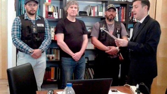 Boudou apeló el sobreseimiento para los prefectos que lo arrestaron y lo hicieron posar para la foto