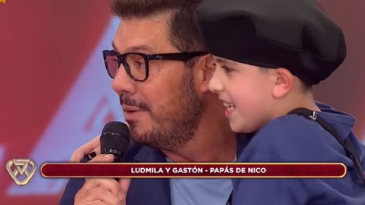El nene que abrazó y emocionó a Marcelo Tinelli