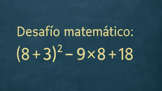 Desafío Matemático: esta operación tiene su clave en el orden de la cuenta