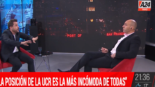 Martín Tetaz con Esteban Trebucq: Nosotros no llamamos a votar en blanco, no somos neutrales