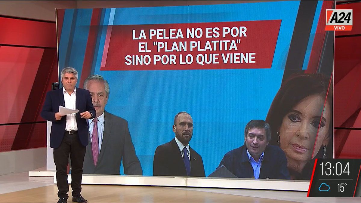 La verdadera discusión en el gobierno nacional se da por cómo puede seguir la economía luego de las elecciones de noviembre (Foto: Captura de TV)
