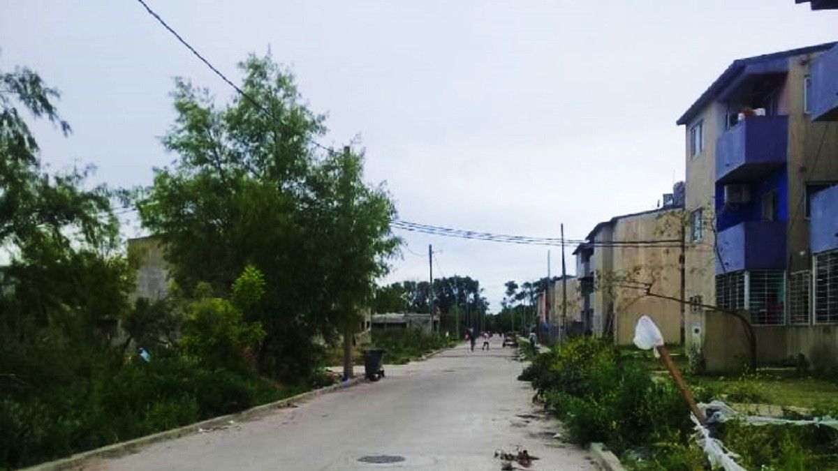 El bebé vivía en la villa El Garrote