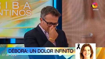 Sergio Lapegüe: Con Débora crecimos juntos, es muy difícil hablar en este momento