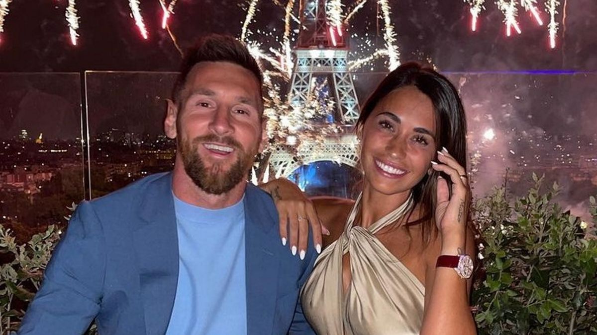 Antonela Roccuzzo y Lionel Messi se robaron todas las miradas en una velada benéfica en París