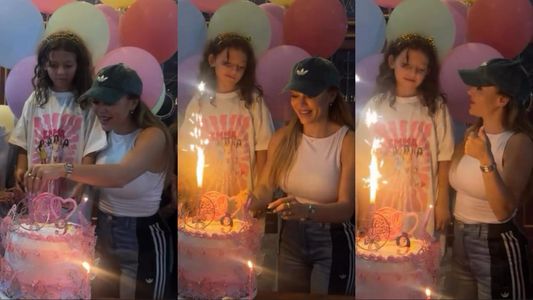 Parque de diversiones e invitados especiales: el espectacular cumpleaños que hizo Evangelina Anderson para su hija Emma
