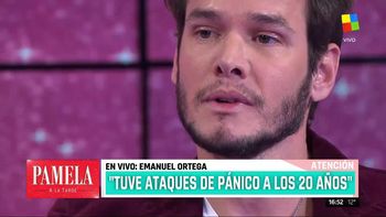 Emanuel Ortega confesó que sufrió ataques de pánico por su temprana exposición