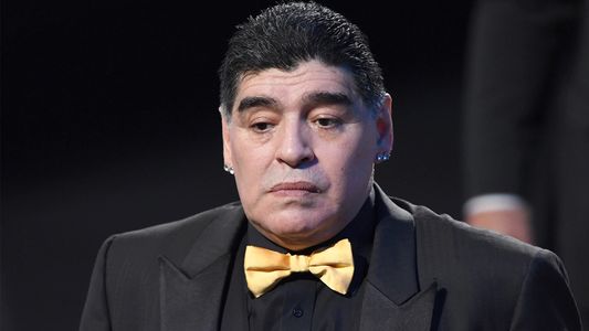 La foto de Diego Armando Maradona internado en una clínica colombiana