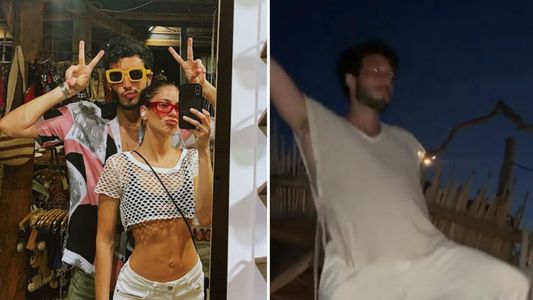 El divertido video de Sebastián Yatra bailando que filmó Tini Stoessel