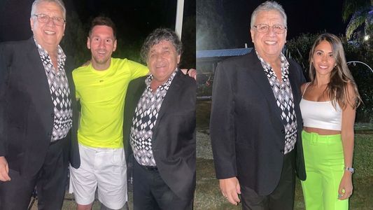Messi, Los Palmeras y el baile sensual con Antonela Roccuzzo