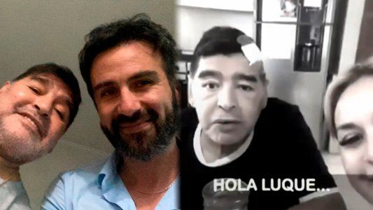 El audio de Luque donde asegura que a Maradona le daban marihuana y el último video de Diego