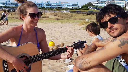 Las vacaciones de Geraldine Neumann en Punta del Este: Combinamos relax con trabajo