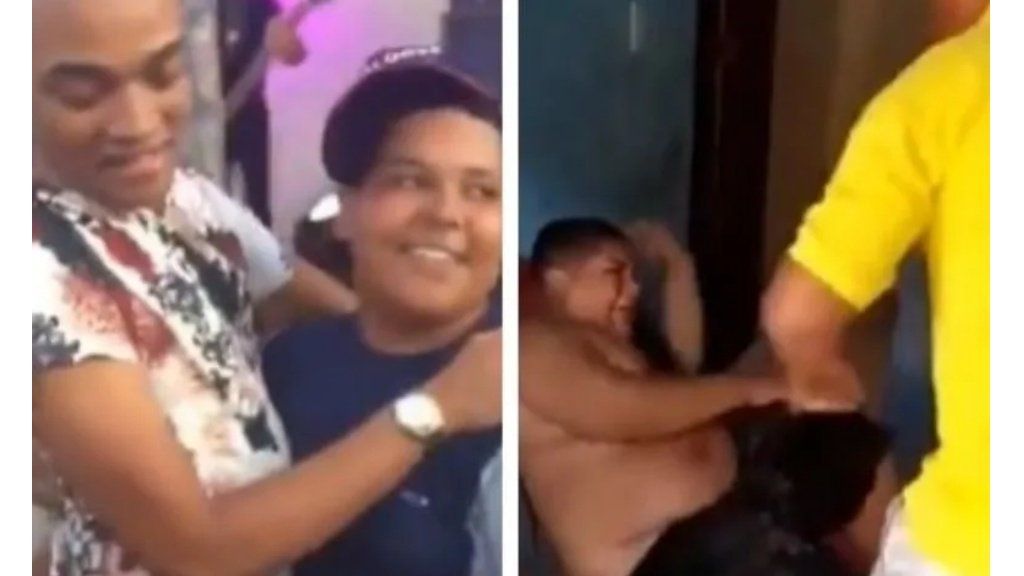 Un padre golpea brutalmente a su hijo por bailar con un hombre