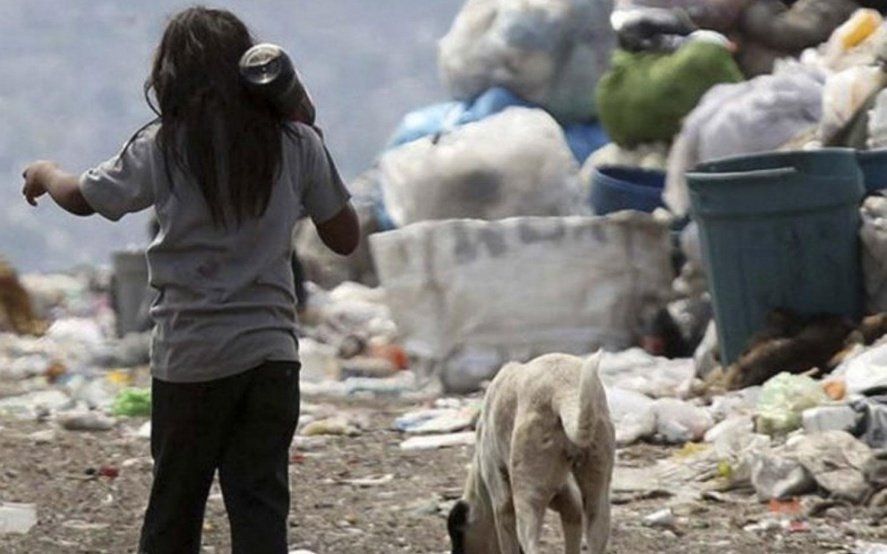 La pobreza infantil alcanzó al 66