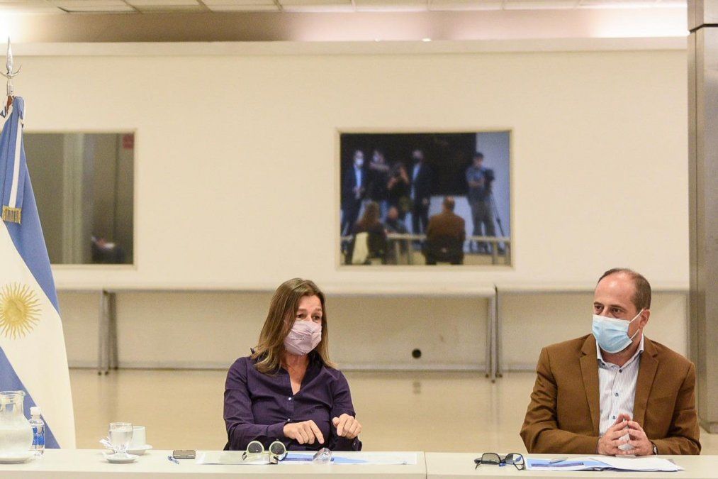 La ministra de Seguridad