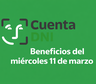 Cuenta DNI: podes acceder hoy miércoles 11 de marzo a los siguientes beneficios