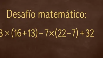 Desafío matemático: la cuenta parece sencilla, pero muchos cometen un error frecuente