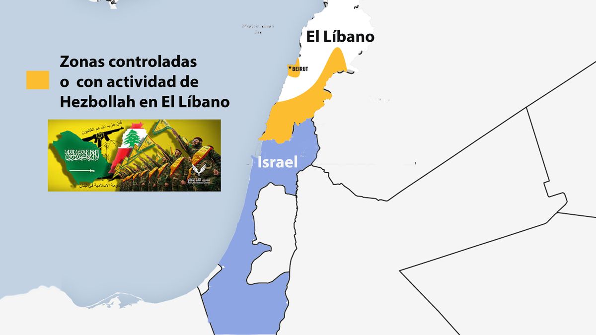 Hezbollah se mueve con autonomía por el territorio libanés, ignorando al gobierno nacional. (Foto: A24.com)