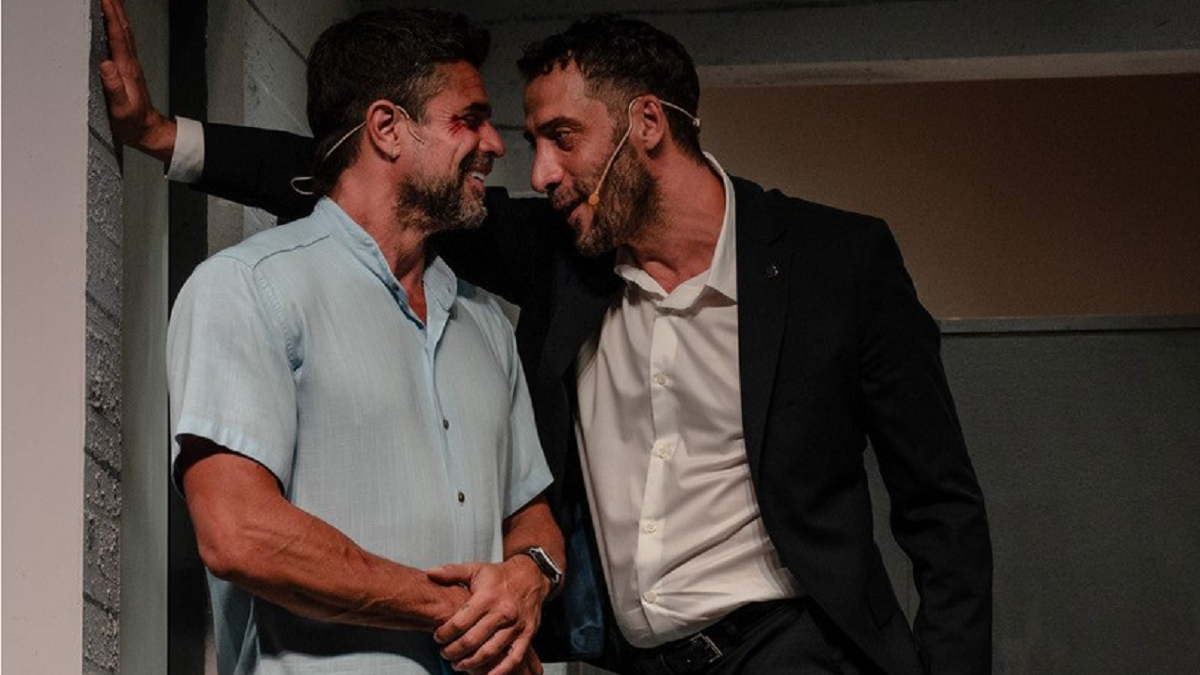 El apasionado beso entre Luciano Castro y Luciano Cáceres en Mar del Plata: las fotos&nbsp;