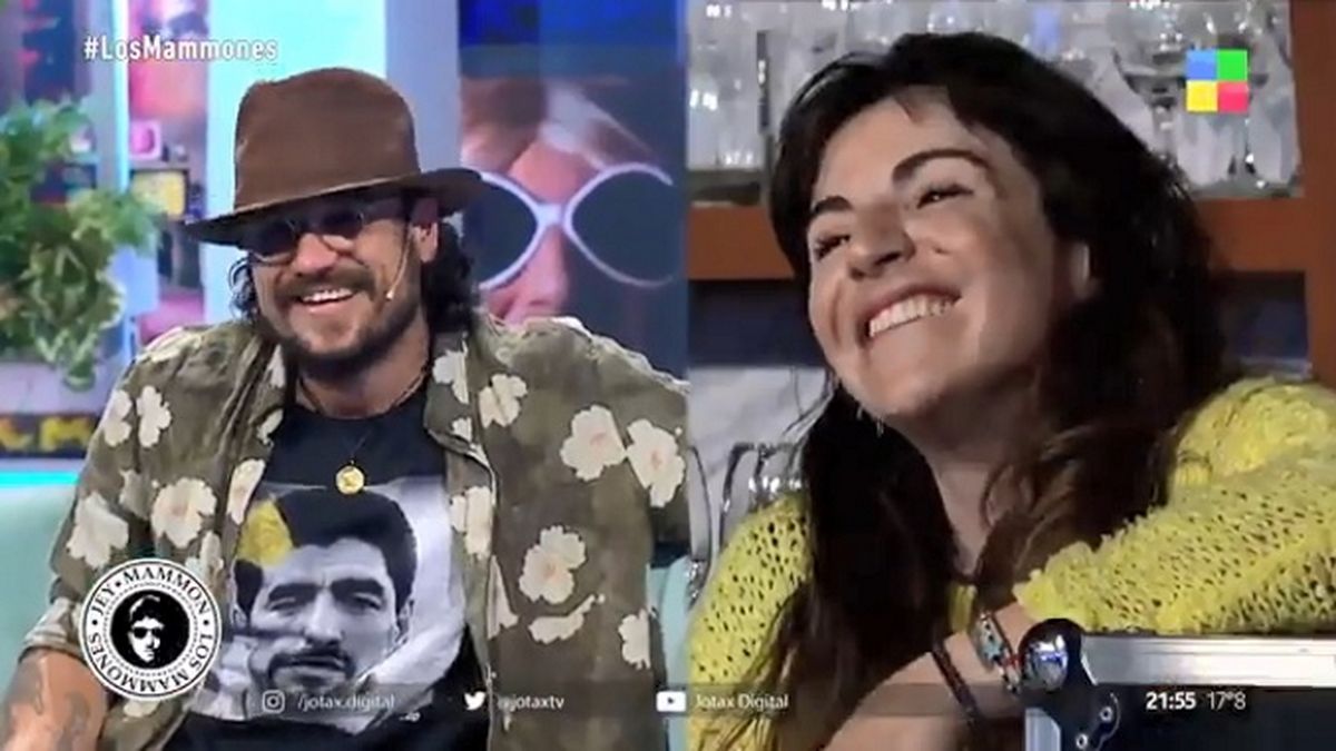 M&aacute;s enamorados que nunca Daniel Osvaldo le dedic&oacute; a su novia Gianinna Maradona un 'ti amo amore mio'. Luego, se emocion&oacute; al recordar a su &iacute;dolo m&aacute;ximo: Diego Maradona.&nbsp;