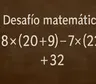 Desafío matemático: ¿en cuánto tiempo lo podés resolver?