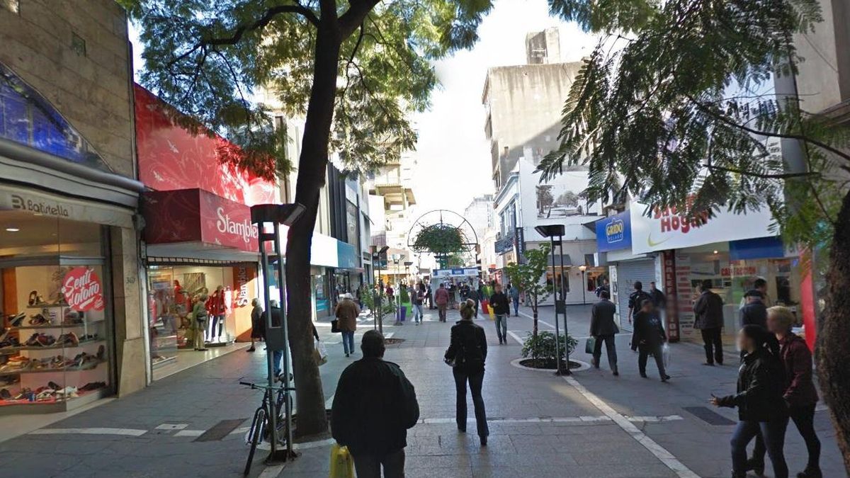 Dos hombres ciegos protagonizaron una salvaje pelea en una peatonal cordobesa.