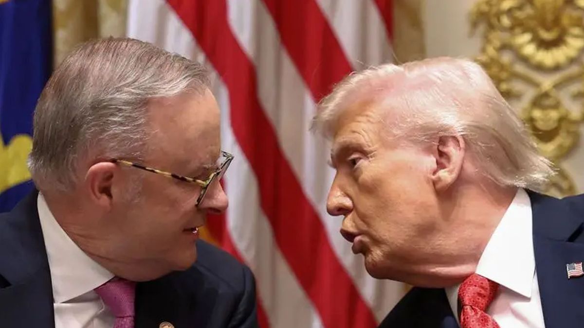 Donald Trump llamó al premier australiano Anthony Albanese, por el caso de las jugadoras iraníes. (Foto: Gentileza ED)