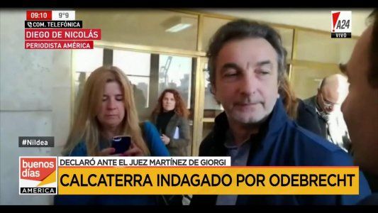 Otra vez en Comodoro Py: Calcaterra declaró en indagatoria por la causa Odebrecht