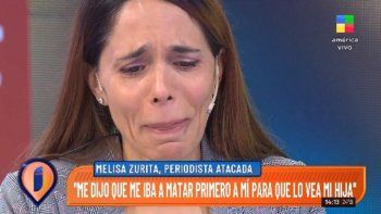 Dramático relato de Melisa Zurita: Me dijo que me iba a matar primero a mí para que lo vea mi hija