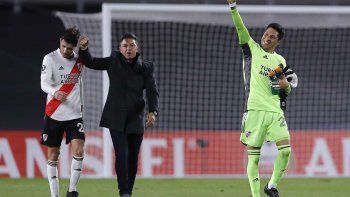 El River de Gallardo, y Enzo Pérez, en una noche de realismo mágico. El River de Gallardo, y Enzo Pérez, en una noche de realismo mágico.