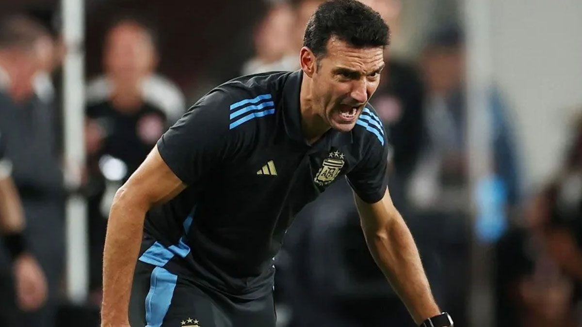 ¡Confirmado! El once de Scaloni para la final entre la Selección Argentina y Colombia