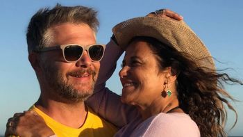 María Fernanda Callejón se mostró junto a Ricky Diotto tras la separación