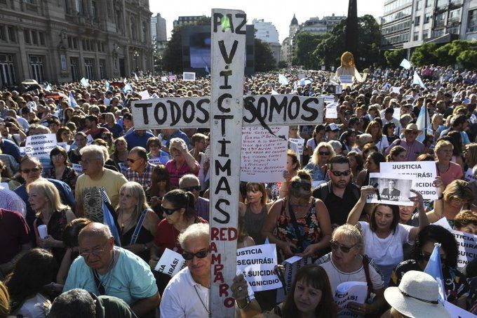 Marcha homenaje a Alberto Nisman: No fue suicidio, fue magnicidio