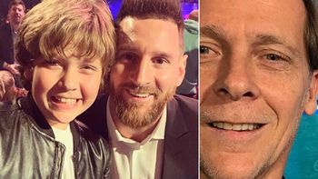 Matías Martín luego de que su hijo conociera a Lionel Messi: Llorar de felicidad