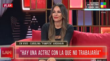 quien es la actriz con la que pampita no trabajaria: la odia
