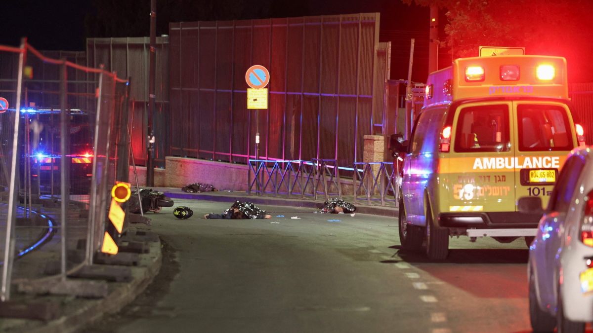 El atentado a la sinagoga en Jerusalén dejó al menos siete personas heridas (Foto: @AlertaRD).