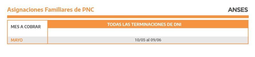 Anses: Ya está publicado el calendario de pagos para Mayo 2021