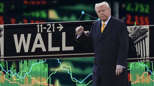 Wall Street sigue con desconfianza las medidas de Trump y la bolsa de Nueva York responde a la baja