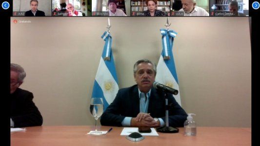 Fernández, ante el grupo de Puebla, a horas de extender la cuarentena: Elegí la salud antes que la economía