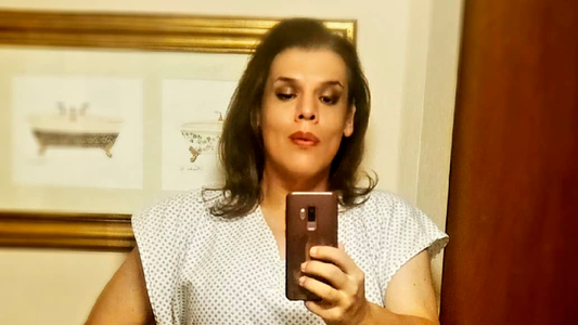 La primera foto de Costa operada del abdomen tras su pérdida de peso