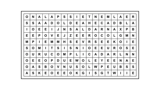 Encontrá la frase escondida: resolvé la sopa de letras con una cita célebre