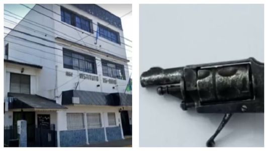 Tensión en San Isidro: un adolescente ingresó a la escuela con un arma de fuego